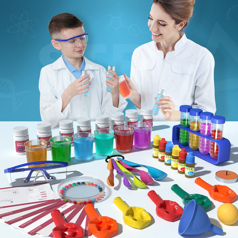 [Australia - AusPower] - SNAEN Science Kit with 30 Science Lab Experiments,DIY STEM Educational Learning Scientific Tools for 3 4 5 6 7 8 9 10 11 Years Old Boys Girls Kids Toys Gift 