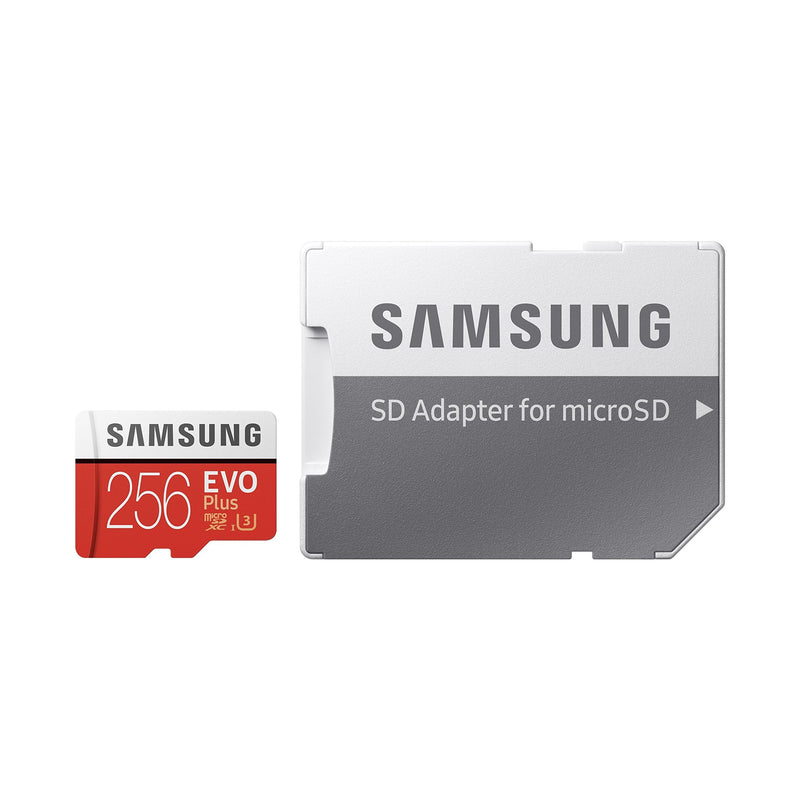 [Australia - AusPower] - Samsung 256GB EVO Plus Class 10 UHS-I microSDXC U3 with Adapter (MB-MC256GA) 256 GB 