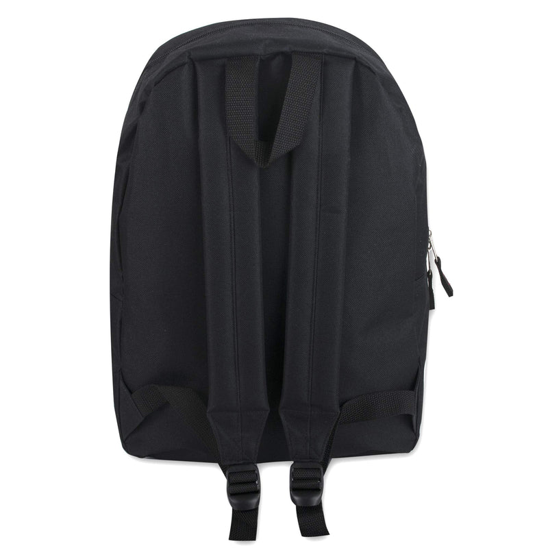 [Australia - AusPower] - Trailmaker Classic 17 Inch Backpack with Adjustable Padded Shoulder Straps Black 