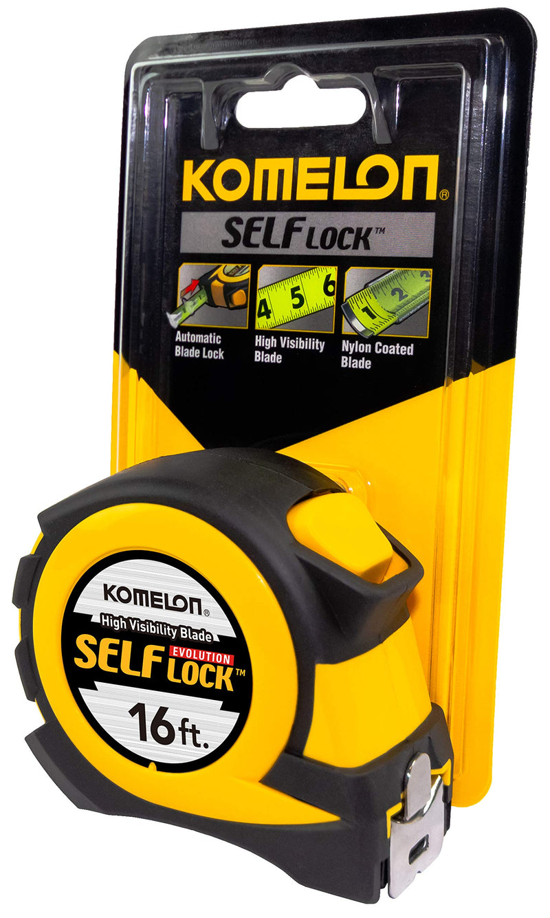 [Australia - AusPower] - Komelon EV28116; 16' X 1" Self Lock Evolution Tape Measure, 