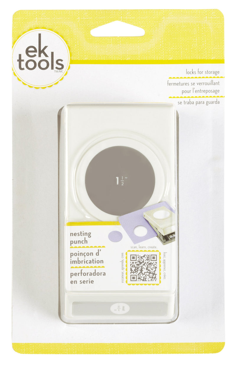 [Australia - AusPower] - EK Tools Circle Punch, 1.50-Inch, New Package 1.5-Inch 