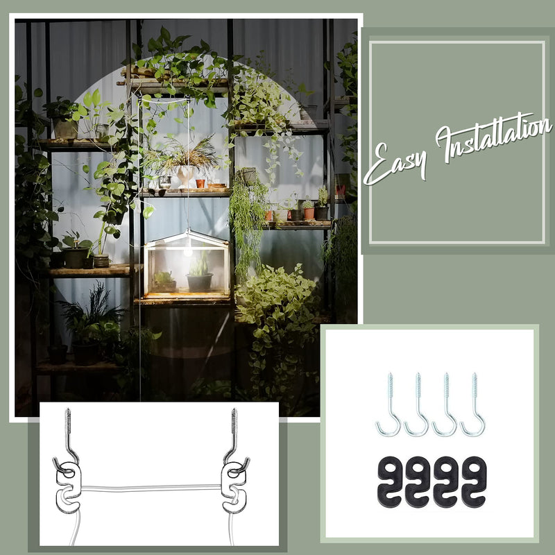 [Australia - AusPower] - JACKYLED Extension Hanging Lantern Cord Cable UL 12Ft E26 E27 Socket On/Off Switch Plug in Pendant Lighting for Kitchen Bedroom Plant Growth Light 