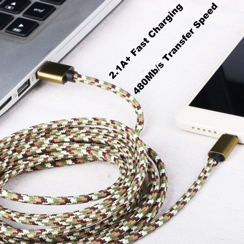 [Australia - AusPower] - C Type USB Charger Cable [2pack 10ft] Long Braided Fast Charging Cord for Samsung Tablet Active3 Tab S7+ S6 Lite Tab A7 10.4 Tab A 8.4 Tab A 10.1 Tab A10.5, Tab S6 S5e S4 10.5 S3 9.7, Galaxy S10 S9 