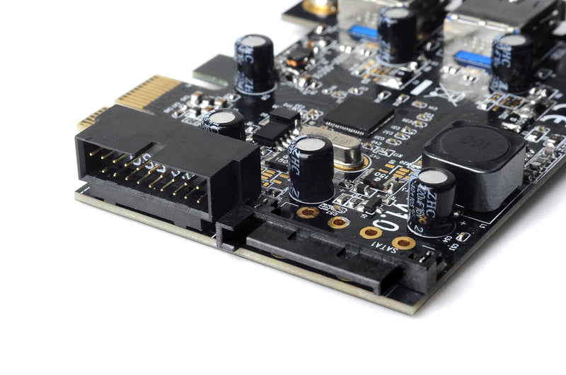 [Australia - AusPower] - Silverstone Tek PCI Express Card with Two USB 3.0 External Ports and Internal 19-Pin Dual Port Connector (EC04-E) 