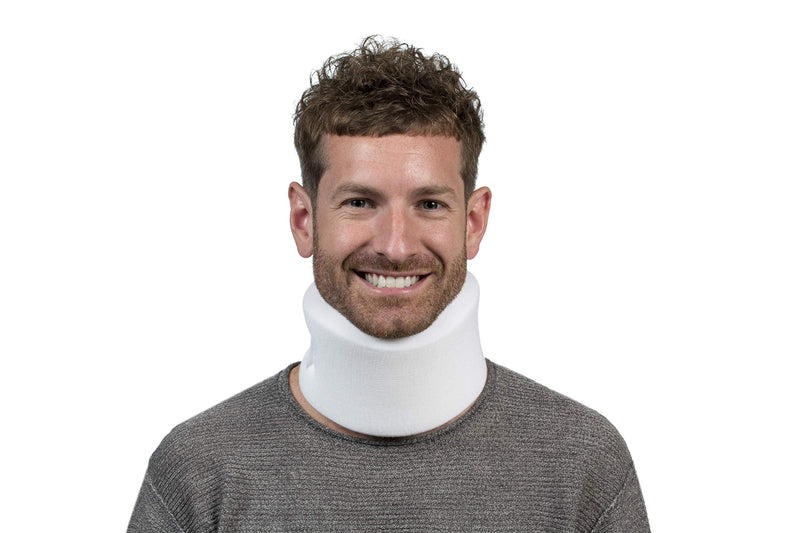 [Australia - AusPower] - FitPro 3" Foam Cervical Collar, Amazon Exclusive Brand, White -FP10003 3 Inch 
