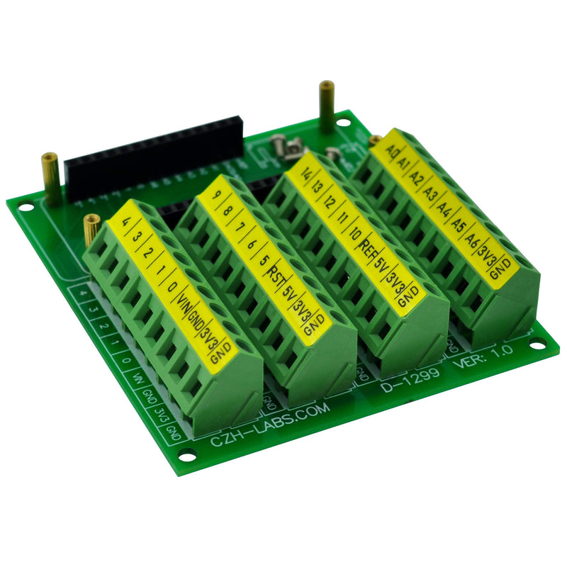 [Australia - AusPower] - CZH-LABS Screw Terminal Block Breakout Module Board for Arduino MKR. 