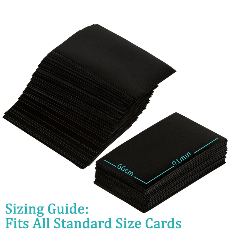 [Australia - AusPower] - TitanShield (150 Sleeves/Black Standard Size Board Game Trading Card Sleeves Deck Protector for Baseball, Dropmix 