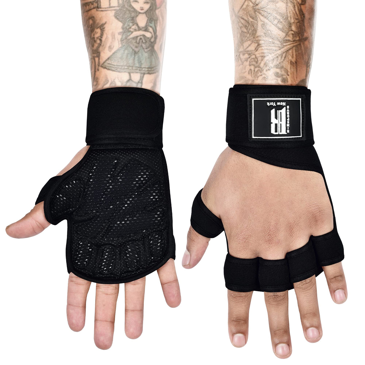RIMSports Ventilated Weight Lifting Gloves with Wrist Support , Full Palm  Protection Workout Gloves with Extra Grip, Great for Pull Ups, Cross  Training, Fitness, WODs & Weightlifting for Men & Women X-Small