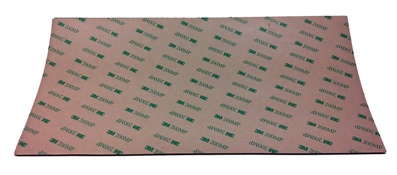 [Australia - AusPower] - Isolate It!: Sorbothane Acoustic & Vibration Damping Film 40 Duro with 3M Adhesive Backing (0.188 x 6 x 12in) 