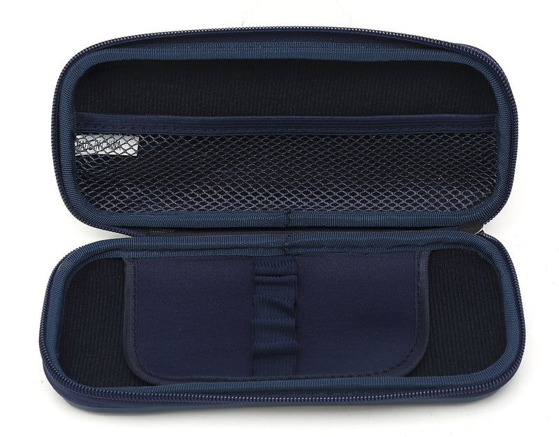 [Australia - AusPower] - KAYOND Hard Pencil Case PC Hard shell case for executive fountain pen,apple pencil,ballpoint pen,stylus touch pen (Blue) Blue 