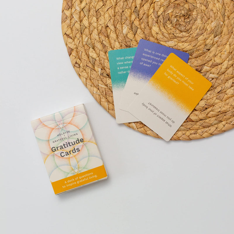 [Australia - AusPower] - Holstee Gratitude Cards | A Deck of Questions to Inspire Grateful Living 