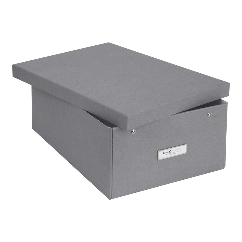 [Australia - AusPower] - Bigso Katia Storage Box, Gray 