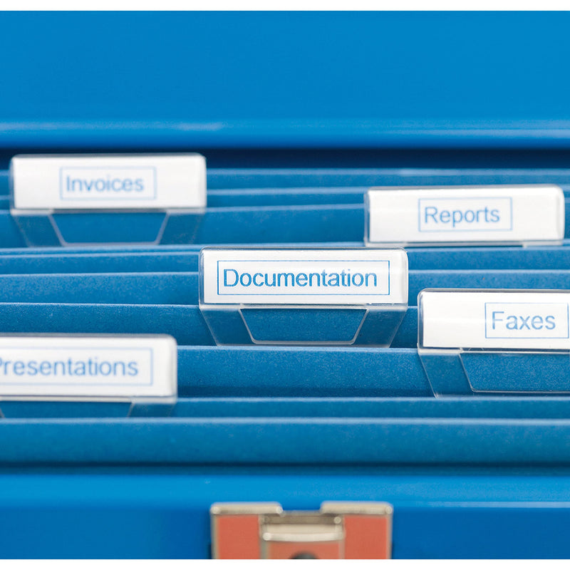 [Australia - AusPower] - Dymo D1 Standard Labelling Tape 12mm x 7m - Blue on White 1 count 