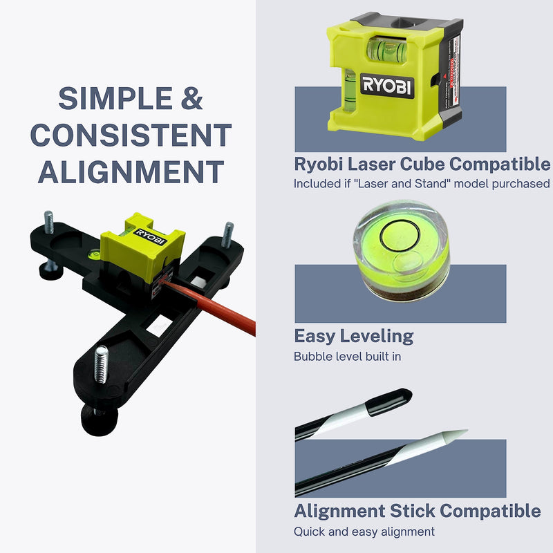[Australia - AusPower] - Alignment and Leveling Stand for Garmin R10 - Stand Only (Heat Proof - Suitable for Outdoor/Indoor Use) 