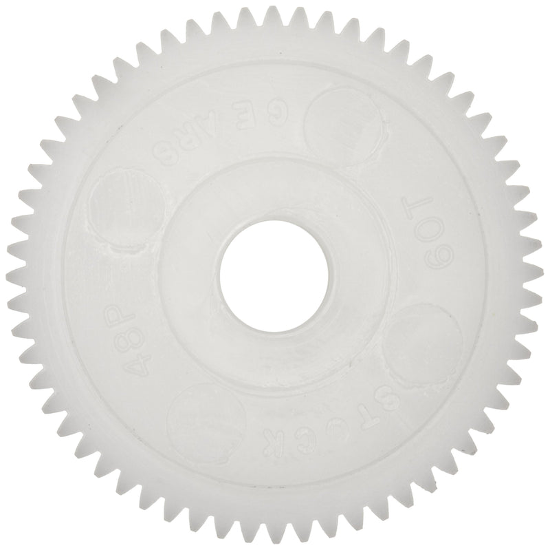 [Australia - AusPower] - Spur Gear, 20 Degree Pressure Angle, Polyoxymethylene, Inch, 48 Pitch, 0.458" Pitch Diameter, 5/32" Bore, 0.500" OD, 1/8" Face Width, 22 Teeth 0.458 inches 10 