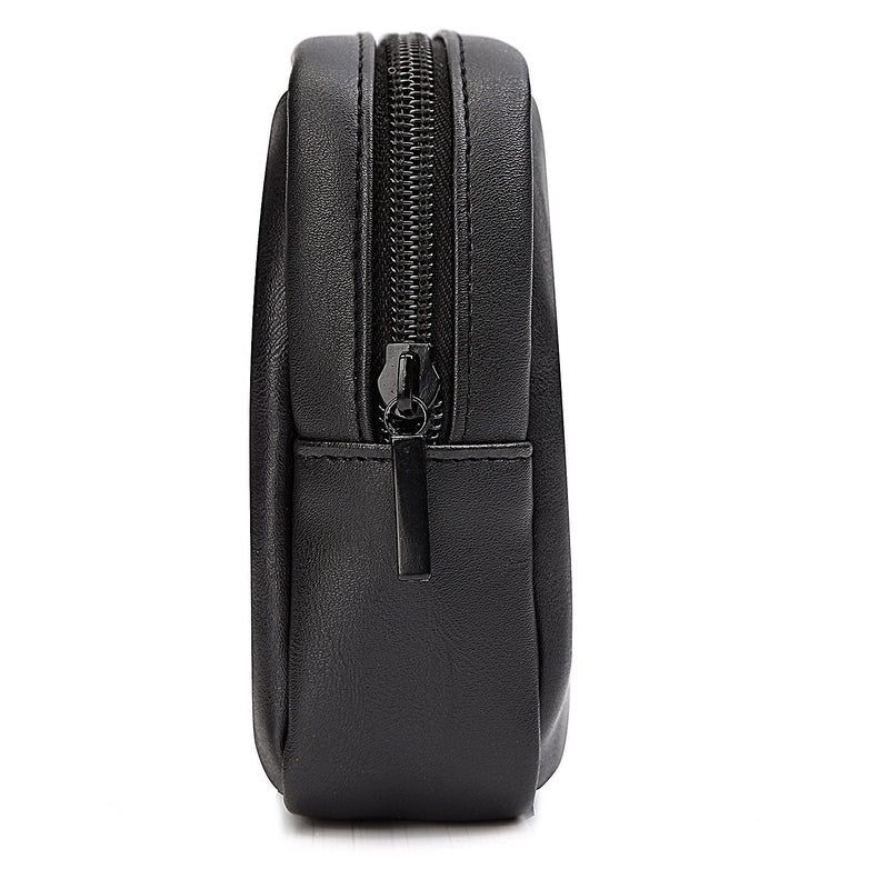 [Australia - AusPower] - ProCase Accessories Bag Organizer Power Bank Case, Electronics Accessory Travel Gear Organize Case, Cable Management Hard Drive Bag -Black 