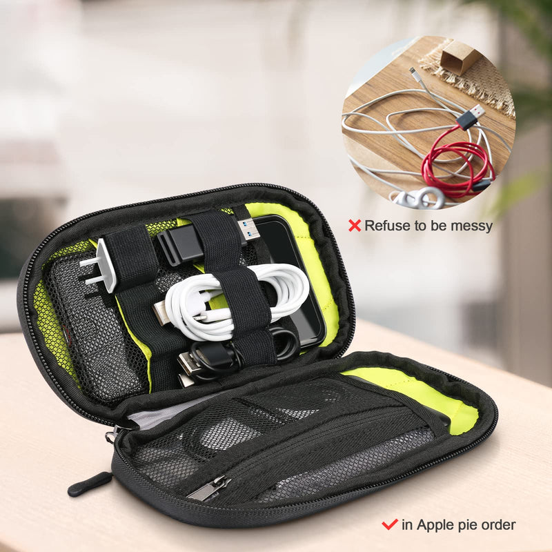 [Australia - AusPower] - Twod Electronic Organizer Travel Universal Accessories Storage Bag Portable for Hard Drives, Cables, Memory Sticks, Charger, Phone, USB,SD Cards 