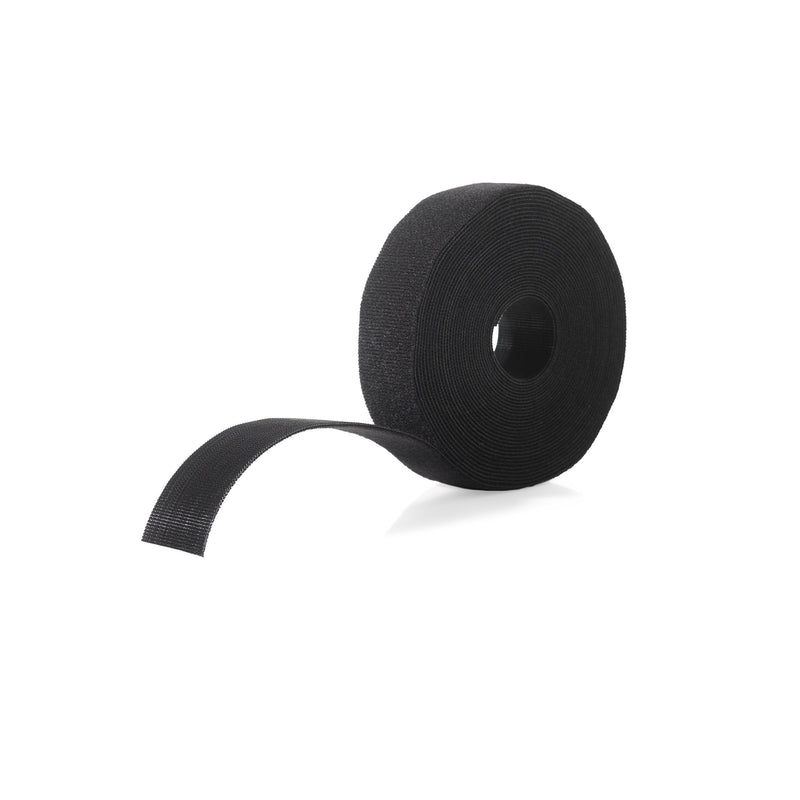 [Australia - AusPower] - VELCRO Brand ONE-WRAP Double Sided Roll | 45 Ft x 1-1/2 In | Cut to Length Straps Heavy Duty | Bundling Ties Fasten to Themselves for Secure Hold, Black (91881) 