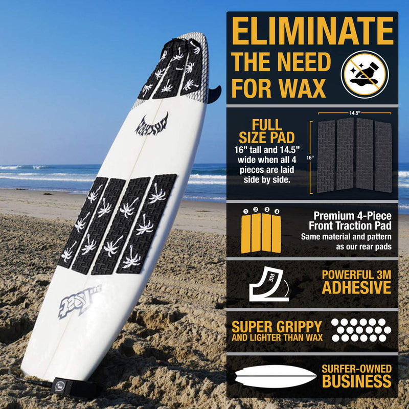 [Australia - AusPower] - Ho Stevie! Front Traction Pad for Surfboards and Skimboards [Choose Color] 