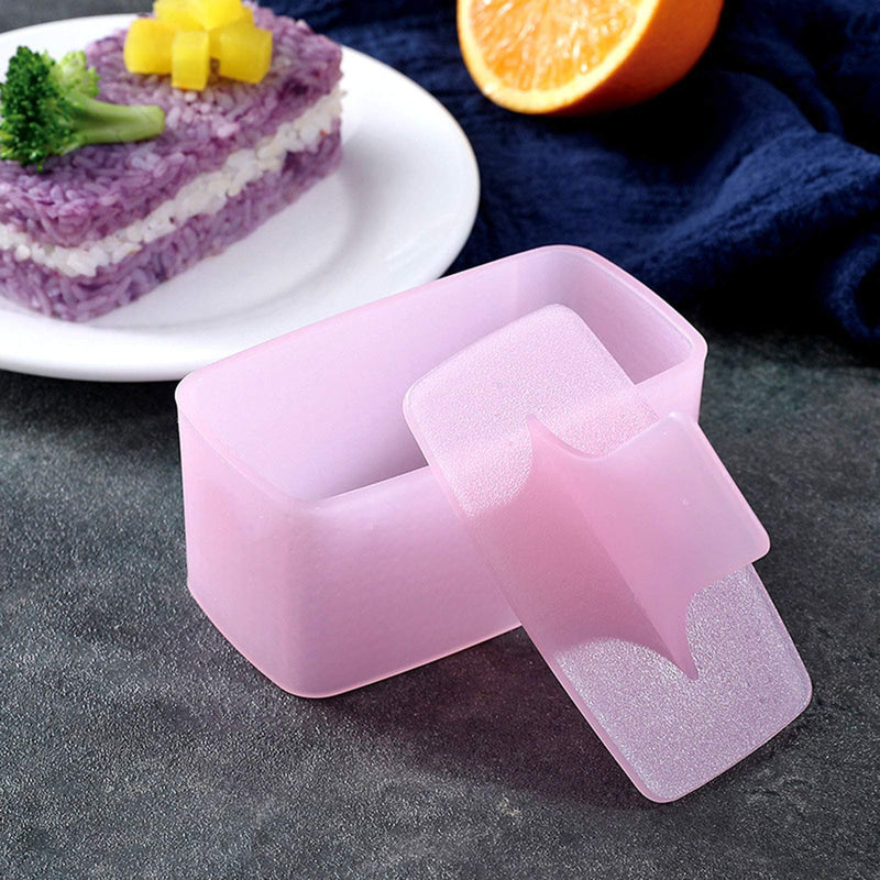 [Australia - AusPower] - Rice Ball Mold, 3 Pack Onigiri Mold, Cute Cat Kitten Sushi Mold for Kids, Musubi Maker Press, Classic Triangle Rice Ball Maker Sushi Mold Kit for Lunch Bento Box Accessories 