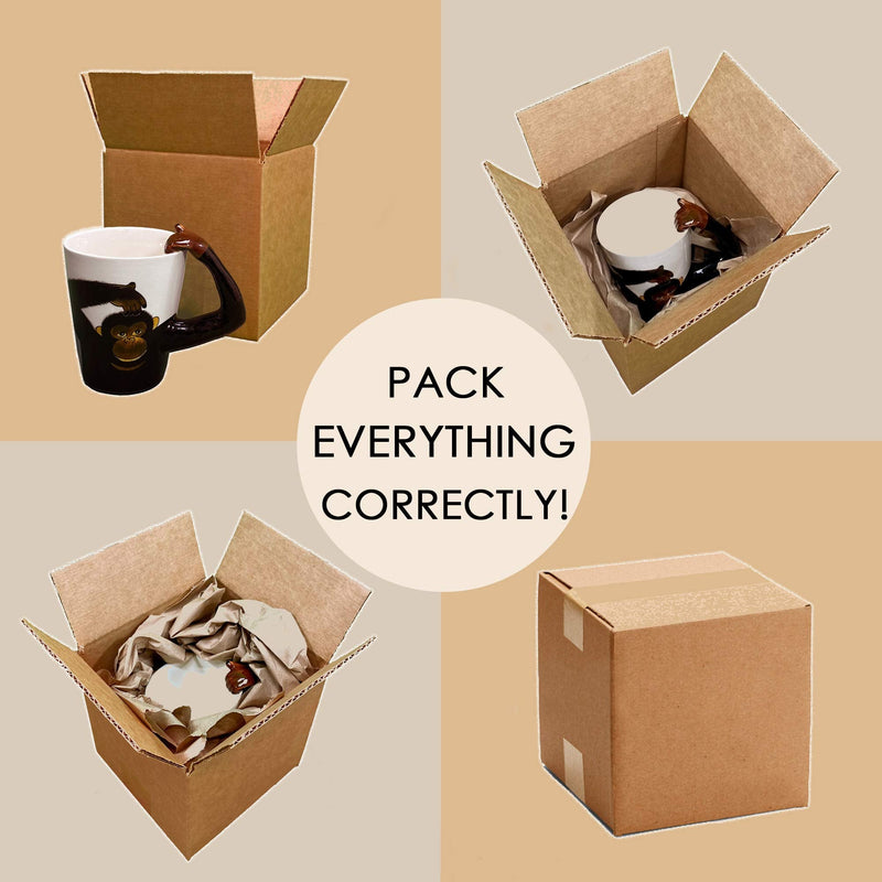 [Australia - AusPower] - IDL Packaging Small Corrugated Shipping Boxes 9"L x 6"W x 2"H (Pack of 5) – Excellent Choice of Sturdy Packing Boxes for USPS, UPS, FedEx Shipping – Easy-to-Recycle Cardboard Boxes for Packaging Pack of 5 