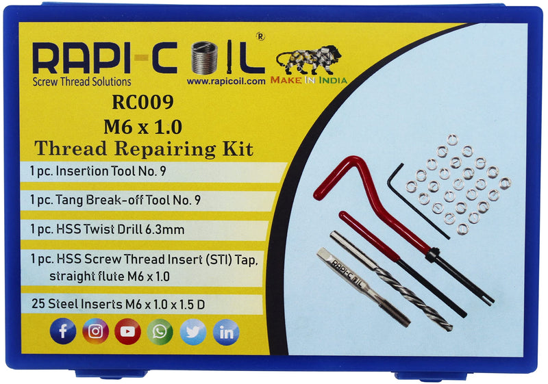 [Australia - AusPower] - Thread Repair Kit M6 x 1.0 | RAPICOIL® 