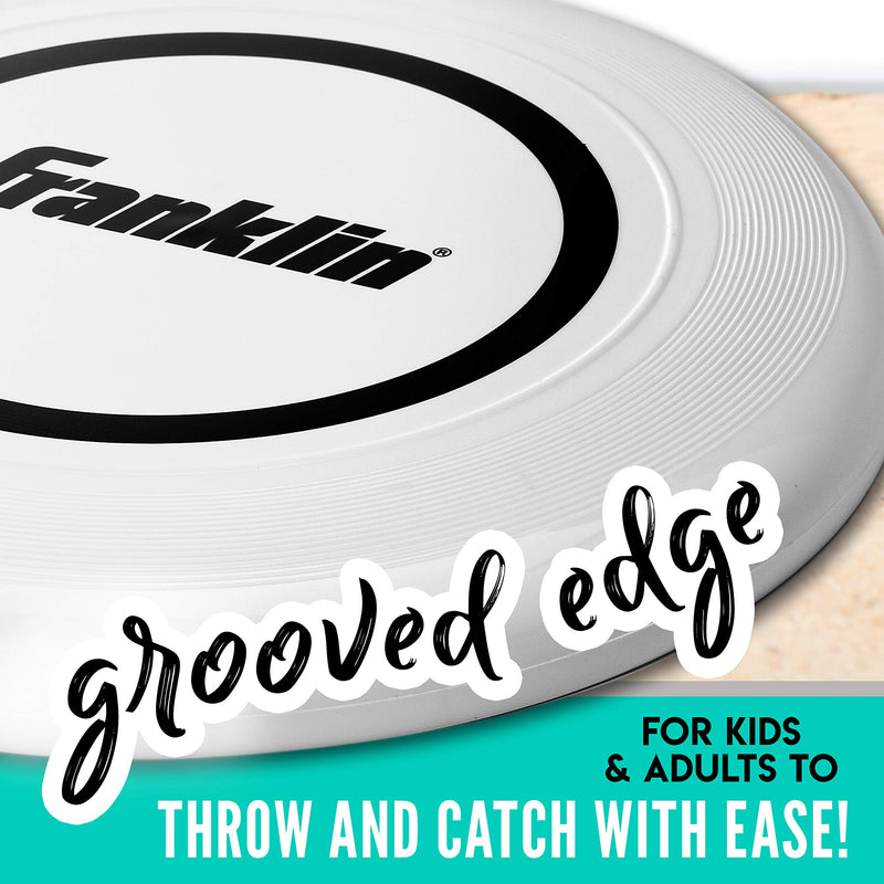 [Australia - AusPower] - Franklin Sports Flying Disc - Sport Disc for Beach, Backyard, Lawn, Park, Camping and More - Great for All Ages 