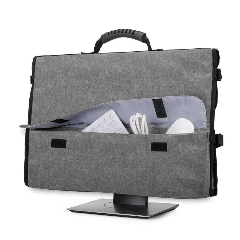 CURMIO Computer Monitor Carrying Case for 24 Inch Monitor, Computer