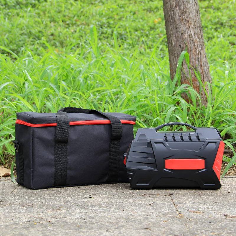 [Australia - AusPower] - Carrying Case Bag for Outdoor Camping Travel, Compatible with Apowking HP500 Portable Power Station, Storage Case with Inner Pocket for Charging Cable and Accessories(HP500 NOT INCLUDED) 