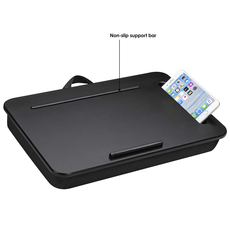 [Australia - AusPower] - LapGear Sidekick Lap Desk - Black - Fits Up to 15.6 Inch Laptops - Style No. 44218 