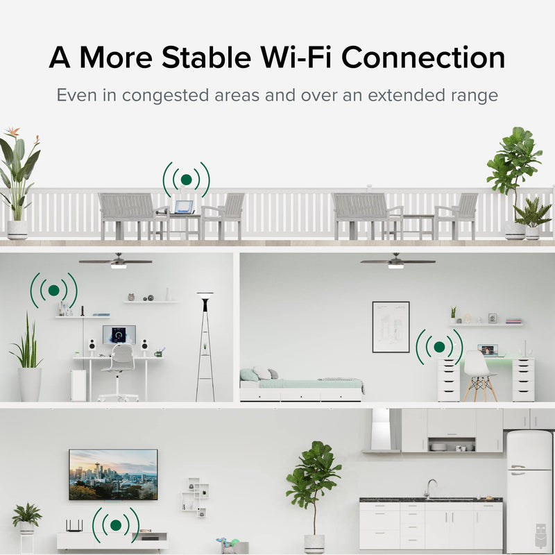 [Australia - AusPower] - Plugable WiFi 6 USB WiFi Adapter for Desktop PC and Laptops, AX1800 USB 3.0 and USB C Wireless Adapter with 2.4GHz + 5GHz Dual Band Connection for Windows 10/11 