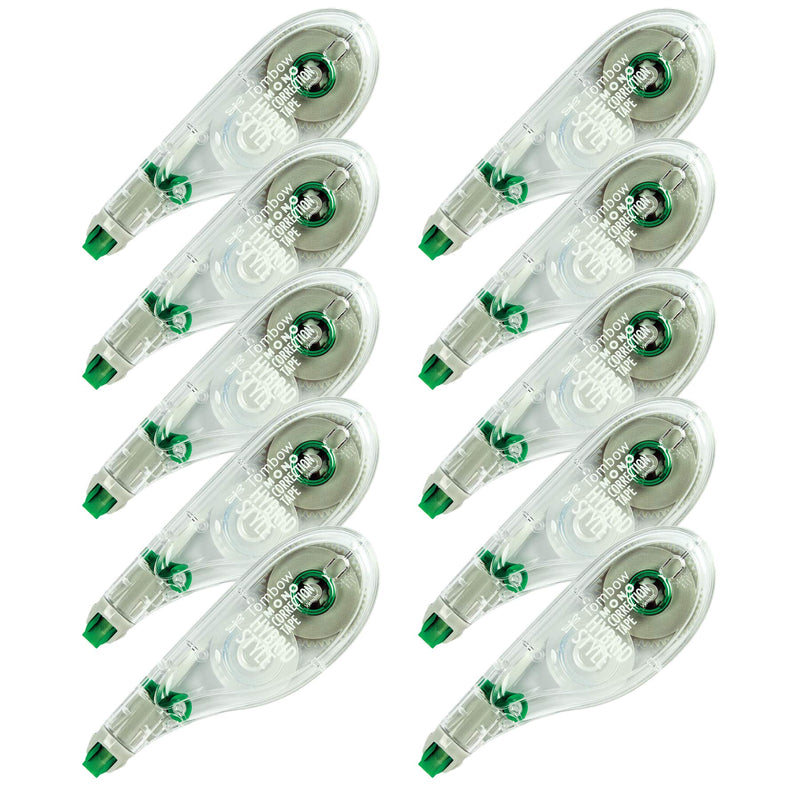 [Australia - AusPower] - Tombow 68721 MONO Hybrid Correction Tape, 10-Pack. Easy To Use Applicator for Instant Corrections 