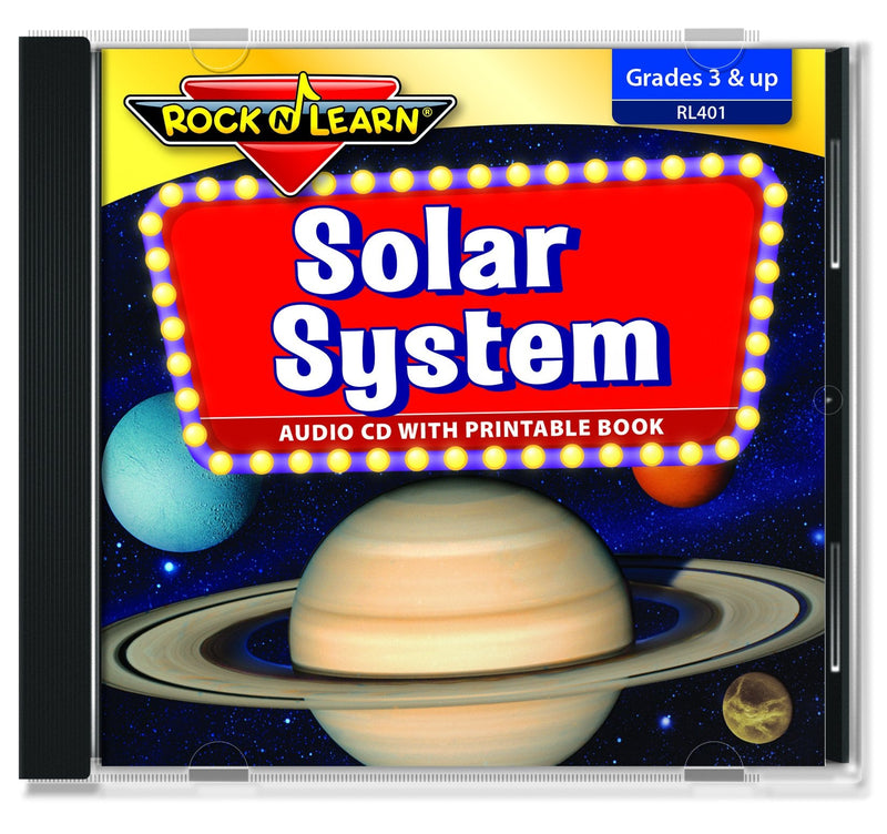 [Australia - AusPower] - ROCK N LEARN Earth Science & Solar System Set - Earth Science DVD & Solar System Audio CD with Printable Book 