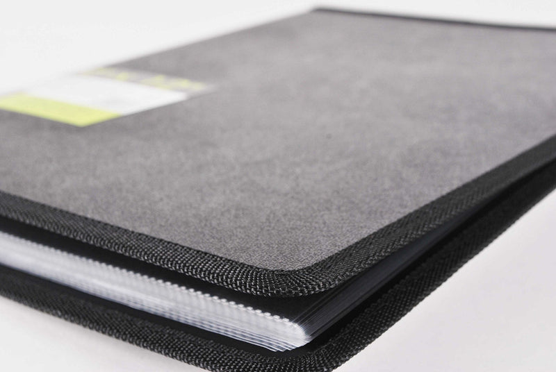 [Australia - AusPower] - Filexec Products Art Presentation Book, 8.5"x11", 24Page/48 Views (93230),Black 