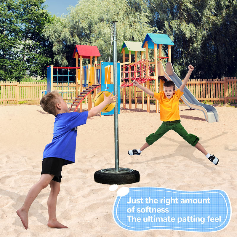 [Australia - AusPower] - Trymaker Tetherball, Tether Balls and Rope Set for Kids,Replacement Tetherball for Adults Backyard Outdoors 