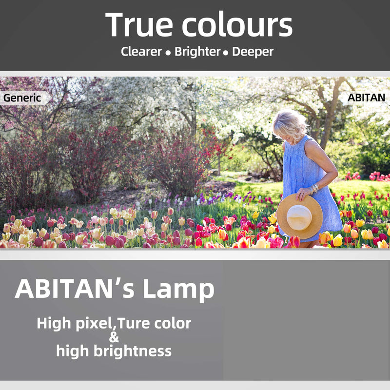 [Australia - AusPower] - ABITAN V13H010L79 / V13H010L80 Replacement Projector Lamp for ELPLP79/ELPLP80 for Epson BrightLink pro 585Wi 595Wi 1420wi 1430wi eb-575wi eb-585w powerlite 570 575w 580 585w Projector with Housing 