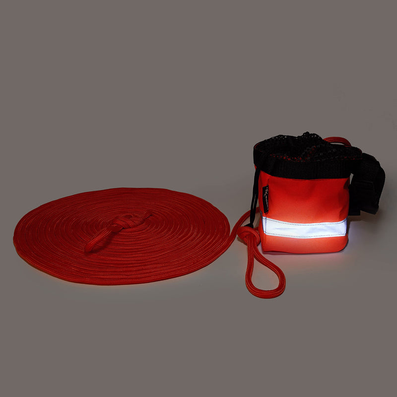 [Australia - AusPower] - MOOCY Rescue Throw Bag w/ 5/16" Floating Line, Whistle Buckle for Water Kayaking, Whitewater Boating, Rafting, Ice Fishing, Swimming, Climbing, High Limb Throwing 