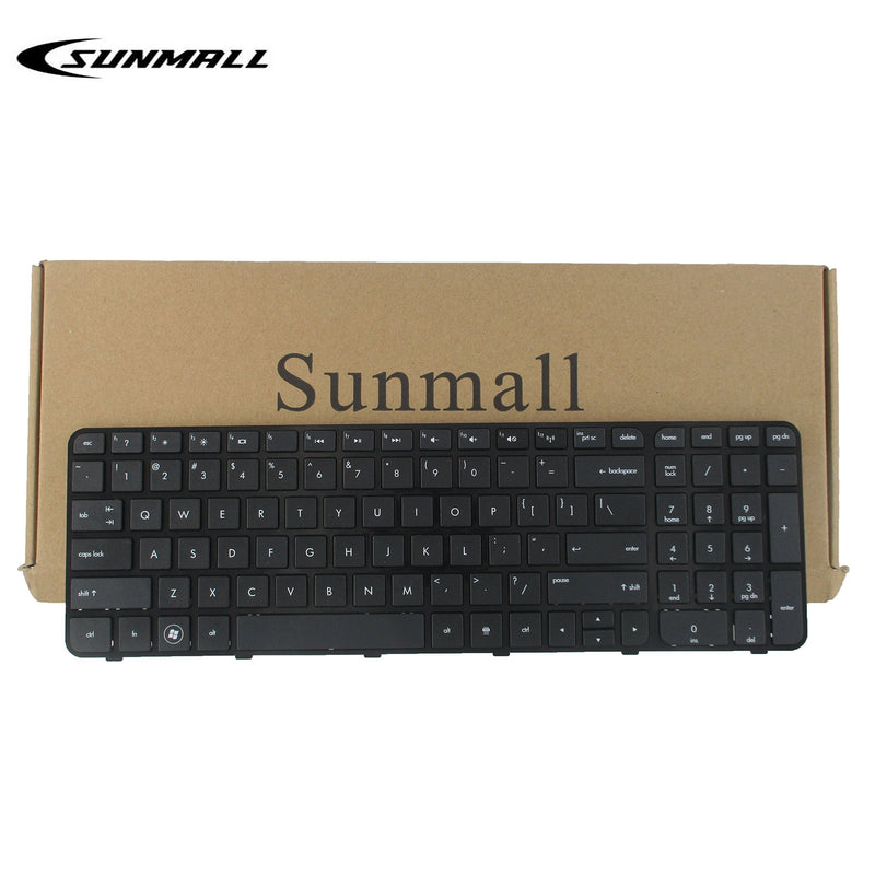 [Australia - AusPower] - SUNMALL Replacement Keyboard with Frame Compatible with HP Pavilion G6-2000 G6-2100 G6-2200 G6-2300 G6T-2000 g6-2002xx g6-2010nr g6-2090ca g6-2106nr g6-2111us Series US Layout 