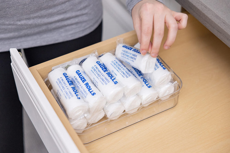 [Australia - AusPower] - Gauze Rolls Pack of 24 – Premium Quality Lint and Latex-Free 4 inches x 4.1 Yards Conforming Stretch Bandages Designed for Effective Wound Care & Comfort - Ideal for use as a Mummy wrap 1 