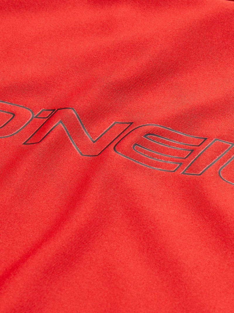 [Australia - AusPower] - O'NEILL boys Youth Basic Skins 50+ L/S Sun Shirt 4 Red 