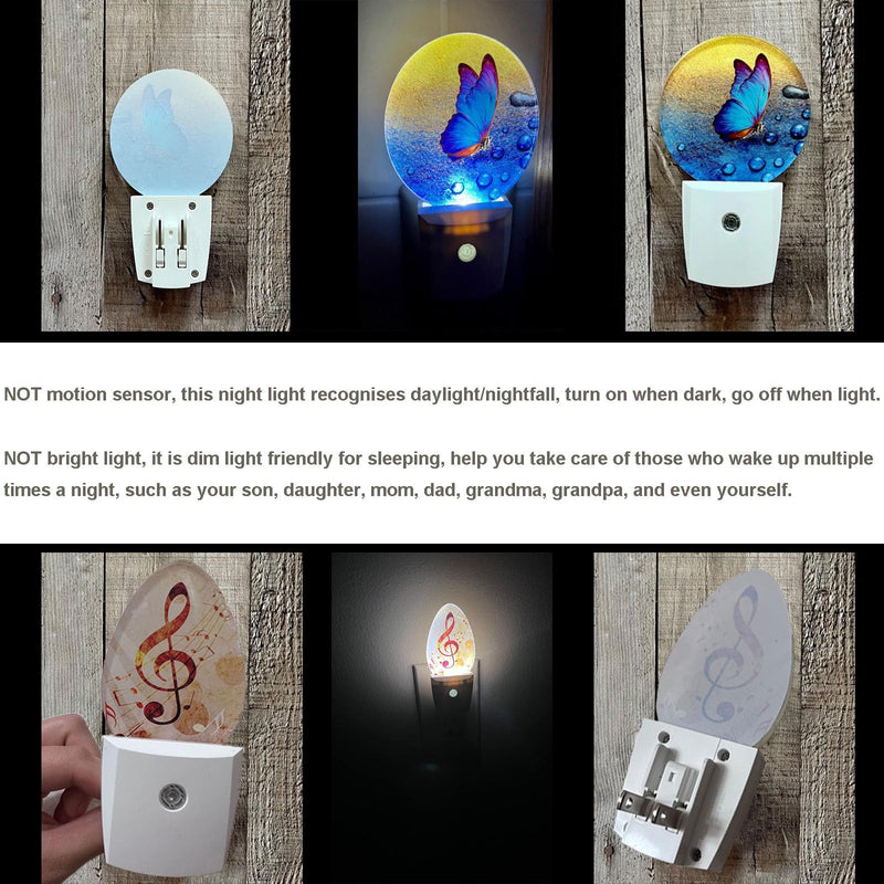 [Australia - AusPower] - Uanvaha Golden Glitter Night Light (No Glitter) Gold Gravel Shiny Broken Drill Abstract Glitter Bokeh Blur Plug in Auto Sensor Led Lamp for Teen Girl Women Room Decor Holiday Gifts Egg Gold Glitter 