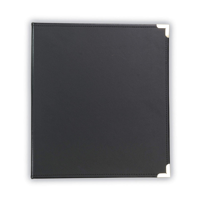 [Australia - AusPower] - Samsill Classic Collection Executive Presentation 3 Ring Binder/Portfolio Binder, Half Inch Binder, Brass Round Ring (Holds 100 Sheets), Black .5 Inch 
