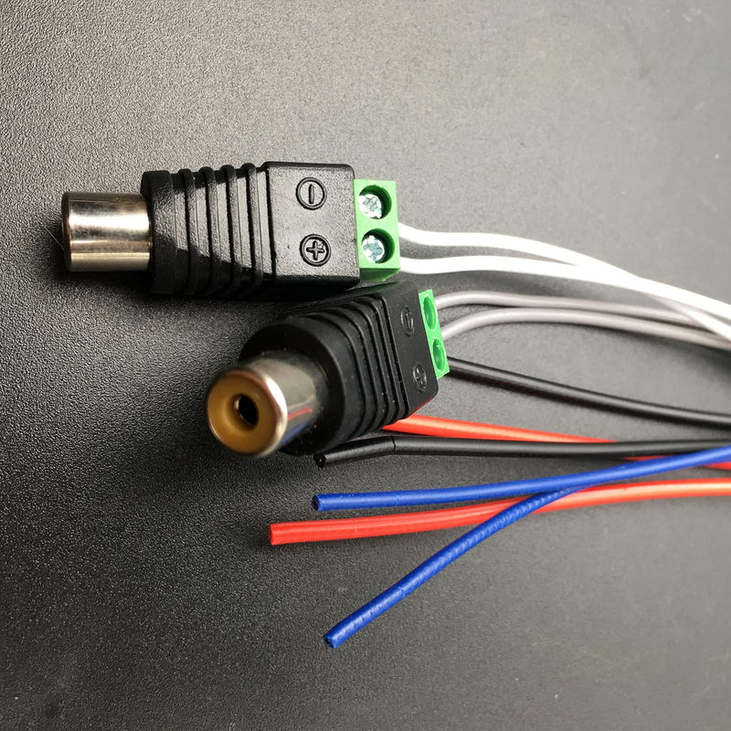 [Australia - AusPower] - Aokus 1pc Power Input Speaker Wire Harness 10 Pin Plug RCA Compatible with Dual TBX10A Amplifier 