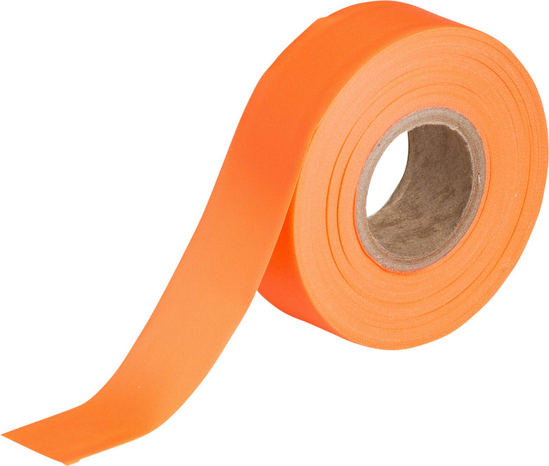 [Australia - AusPower] - Brady Flourescent Orange Flagging Tape for Boundaries and Hazardous Areas - Non-Adhesive Tape, 1.188" Width, 150' Length (Pack of 1) - 58352 