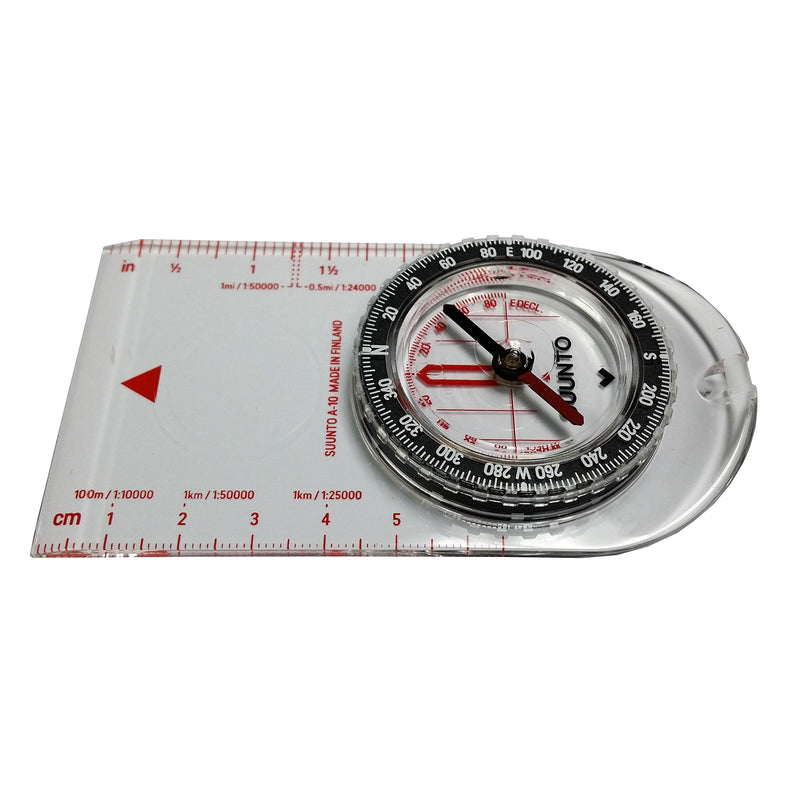 [Australia - AusPower] - SUUNTO A-10 Compass: Compact, simple to use recreational hiking compass Metric & Imperial Northern Hemisphere 