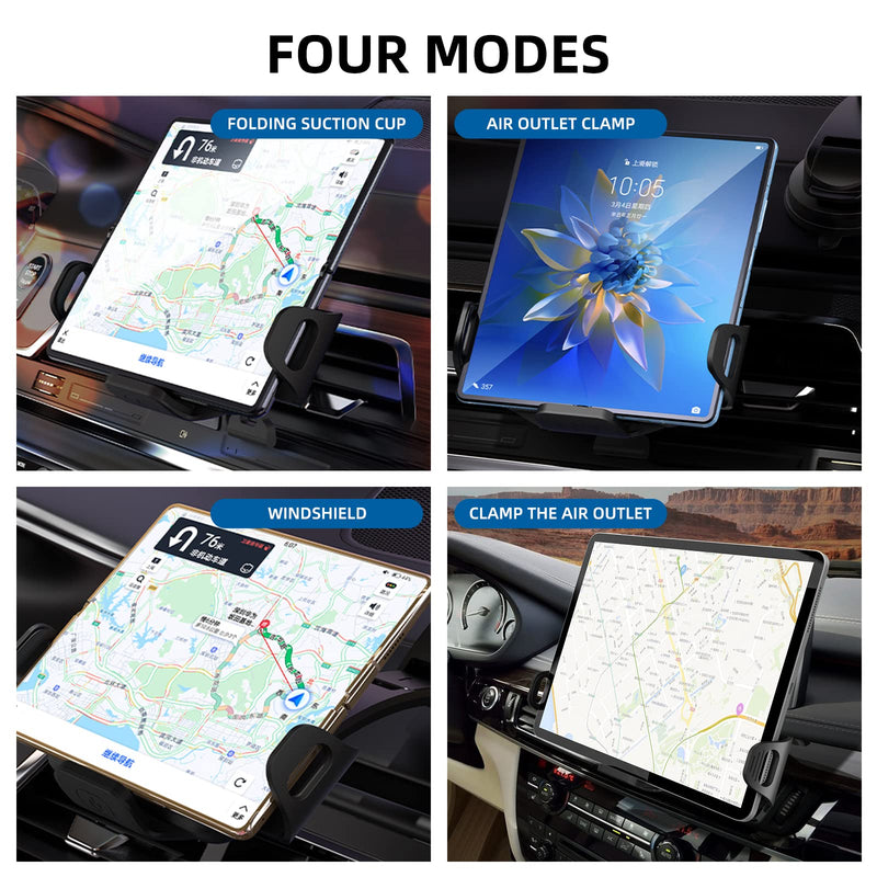 [Australia - AusPower] - Wireless Car Charger Mount Smart Touch Auto Clamping Compatible with Samsung Galaxy Z Fold3 Fold2, Xiaomi Mix Fold,iPhone 11/12/13，15W Qi Fast Charging for Air Vent & Dashboard 
