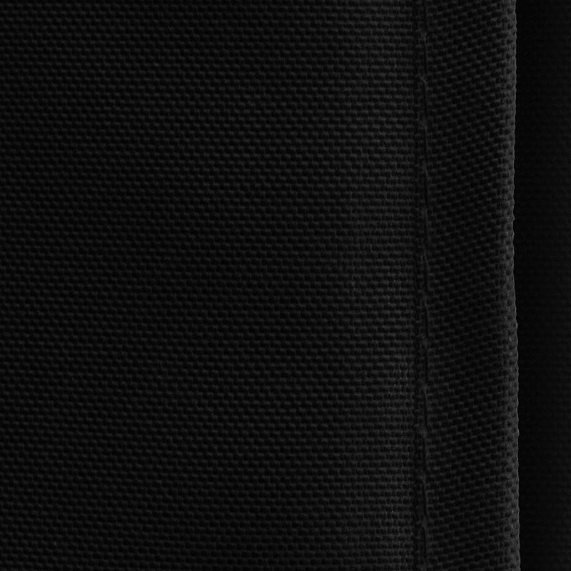 [Australia - AusPower] - Lann's Linens - 4' Premium Fitted Tablecloth for 48" x 24" Rectangular Table - Wedding/Banquet/Trade Show - Polyester Cloth Fabric Cover - Black 24 x 48 inches 