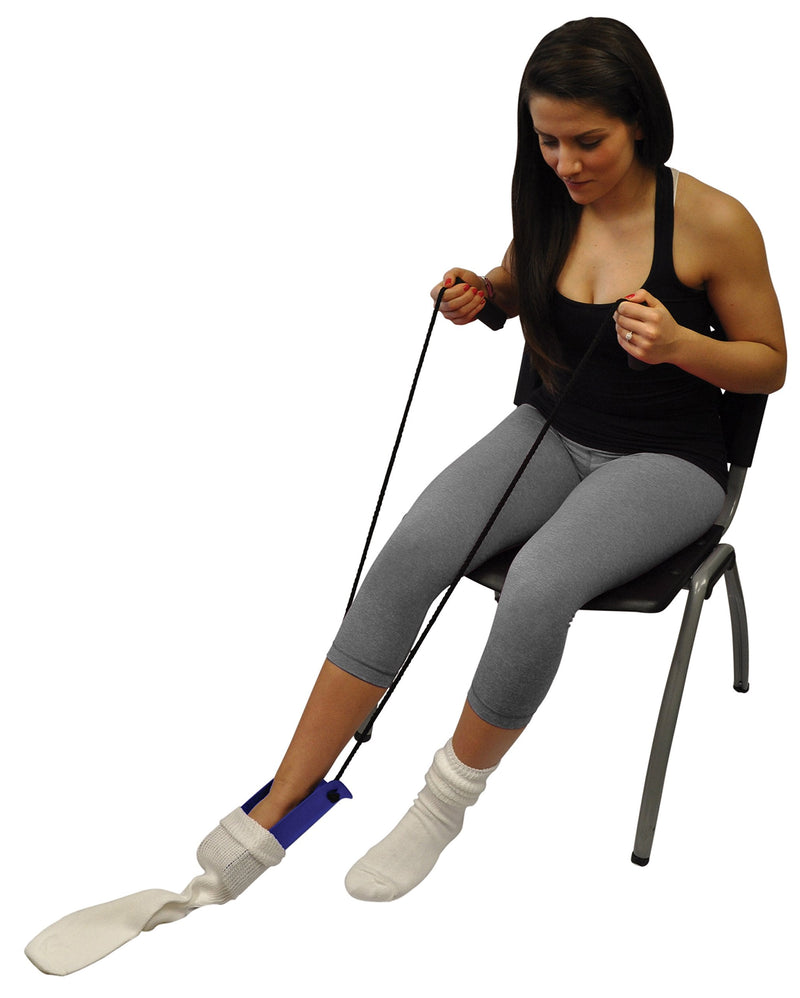 [Australia - AusPower] - Blue Jay An Elite Healthcare Brand Bending Hip Kit 4 Piece Combo Pack include 26 inch Reacher | Sock Aid with Foam Handles and Dressing Stick | Plastic Shoehorn for Surgery Recovery - 24 Inches 4 Piece Set 