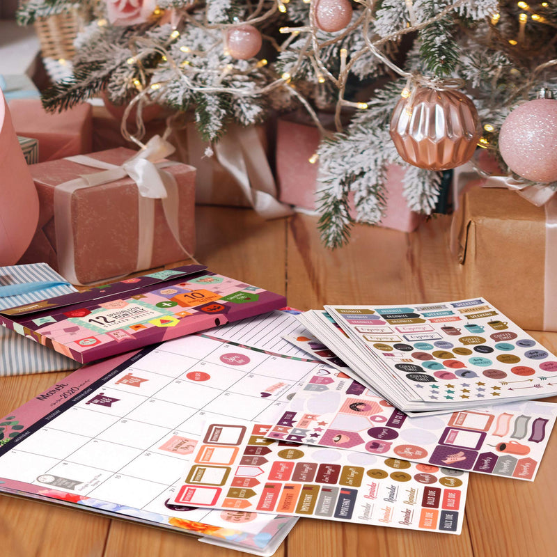 [Australia - AusPower] - Aesthetic Monthly Planner Stickers - 1100+ Beautiful Design Accessories Enhance and Simplify Your Planner, Journal and Calendar 