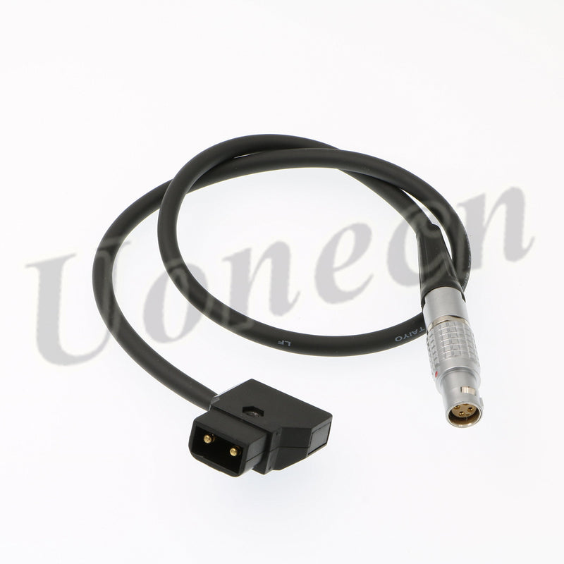 [Australia - AusPower] - Uonecn Anton Battery Power Cable 6 pin Female to Dtap plug Flexible Soft Cable For Red Scarlet Epic Camera 50cm 